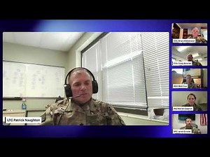Session #12: Guest Speaker (LTC Patrick Naughton)
