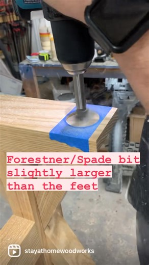 #woodworking #diy #howto #feet #furniture | The Home Wood