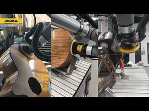 Automate your sanding process with Mirka® AIROS robotic sanding head