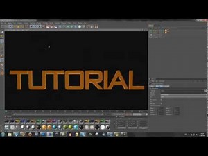 Cinema 4D Tutorial - How to add 2 Colours on 1 Text