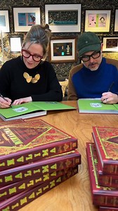 11K views · 166 reactions | MinaLima's magical compendium just got even more magical! 彩 To celebrate the birthday months of our chief witch and wizard, we're conjuring up 100 copies of The Magic of MinaLima hand-signed by Miraphora and Eduardo. Grab one now, before they disappear faster than we can say Evanesco! https://minalima.com/product/the-magic-of-minalima/ | MinaLima | Facebook