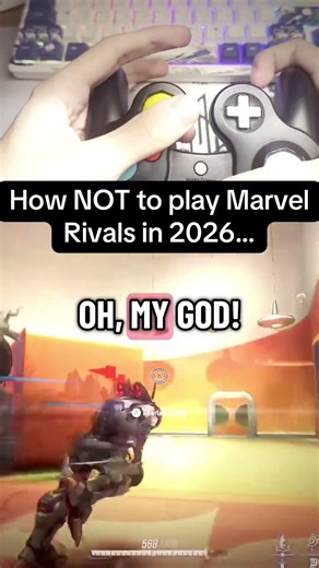 DONT Play Marvel Rivals w/ This CRAZY Controller… #gamecube #marvelrivalsgameplay #inverted