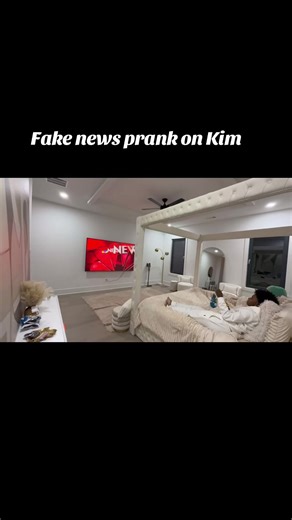 Fake news prank on Kim #rkempire #kim #remiere #fyp #prank | prank