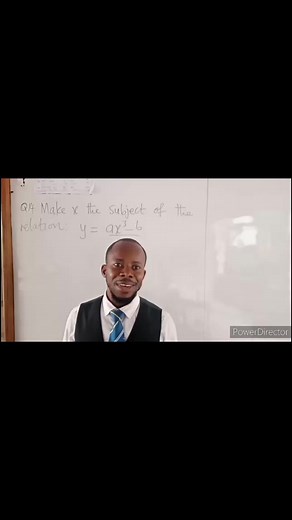 Change of subject and quadratic equations | Taxonomy online mathematics