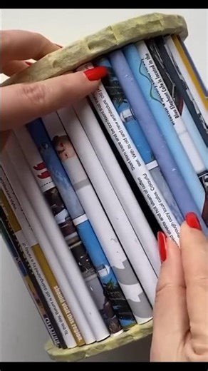 Look how I turned CARDBOARD and PAPER into WOOD🤩