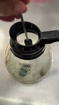 BUNN Coffee Pot Cleaning