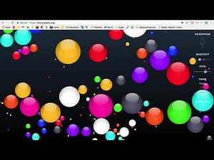 WTT 46 Monitoring Noise Level With Bouncy Balls