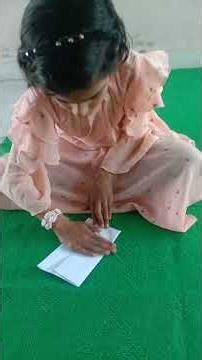 making a paper purse 👜