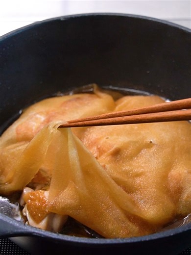 鶏の角煮：つゆの素で簡単節約レシピ