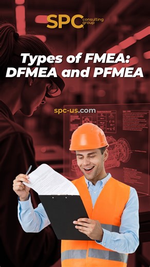 SPC Consulting Group on Instagram: "𝗗𝗲𝘀𝗶𝗴𝗻 𝘃𝘀 𝗣𝗿𝗼𝗰𝗲𝘀𝘀 – 𝘄𝗵𝗶𝗰𝗵 𝗙𝗠𝗘𝗔 𝗱𝗼 𝘆𝗼𝘂 𝗻𝗲𝗲𝗱? 🛠️ Understanding DFMEA and PFMEA helps teams prevent different types of failures. Learn the difference 👇 Discover everything we offer: ➡️ linktr.ee/spc.usa Contact us: 📨 Mail: info@spc-us.com 📞 Phone: (313) 654 9545 #quality #FMEA #riskmanagement #continuousimprovement #manufacturing #qualitytools #videolearning #spcgroup"