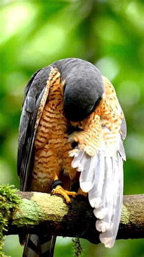 Most Colorful Birds & Funny Puffin Landing! 🦜🌸 #shortsfeed