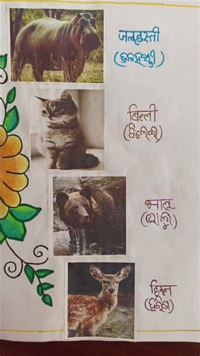 Hindi project work/ 8th class