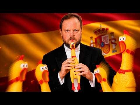 Spanish National Anthem but with Rubber Chickens
