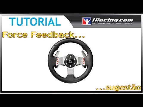 FFB - Force feedback G27 iRacing - sugestão para testar