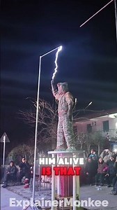 Crazy Chinese electric man