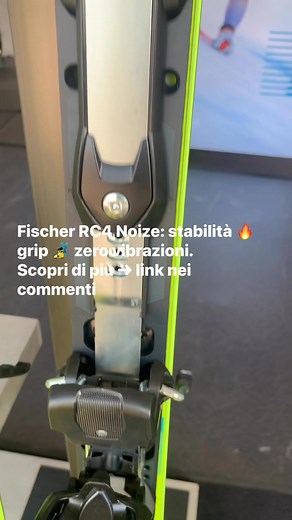 I Fischer RC4 Noize stanno sorprendendo per stabilità, grip e fluidità grazie alla tecnologia anti-vibrazioni Noize Control. Perfetti per chi ama una conduzione precisa e pulita in ogni condizione di pista. 🎿🔥 👉 Scopri tutti i dettagli nel link nei commenti! #Skimania #FischerRC4Noize #Sci #Inverno #Piste #Carving | Sciare che Passione