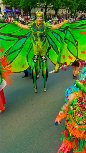Stunning Brazilian Costumes at Berlin's Karneval der Kulturen 2026! ✨#samba