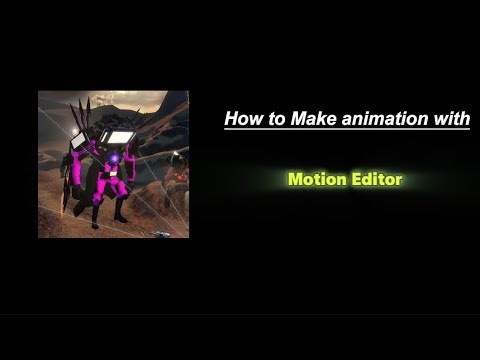 SFM | How To Animate In Motion Editor!