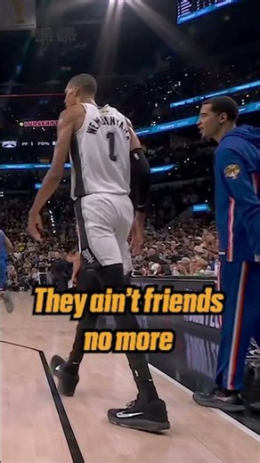 Wemby and Sochan ain't friends no more! 🗣️ | #NBAFinals