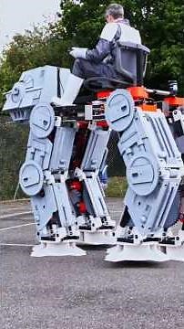 I built an AT-AT I can ride on! #starwars #ATAT #vehicle #robotics