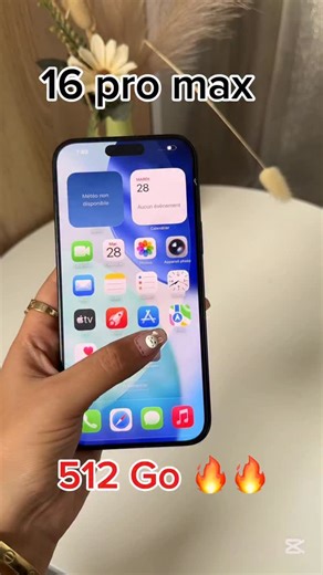 Iphone 16 pro max : 512 Go Prix : 3300 dt Livraison gratuite toutes la tunisie 🇹🇳 . . . . . . #tunisia #apple #iphone #tunis #sousse #monastir #تونس #trend #tunisie #iphone11 #iphone16promax #iphone17promax #iphone17 #iphone16 #bizerte #ariana #mahdia #sfax #سوسة | SOS GSM