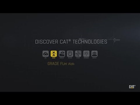 Cat® GRADE Paving Technology for Asphalt Pavers Animation