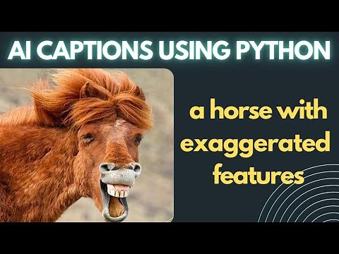 AI-Powered Image Caption Generator | Python Project Tutorial (2025)