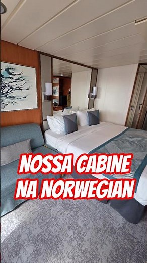 First impression of the NCL Norwegian Star cruise cabin