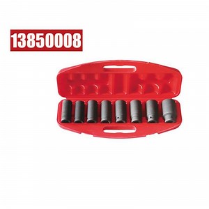 [Hot Item] 1/2"8PCS Impact Socket Set of Deep Axle Nut