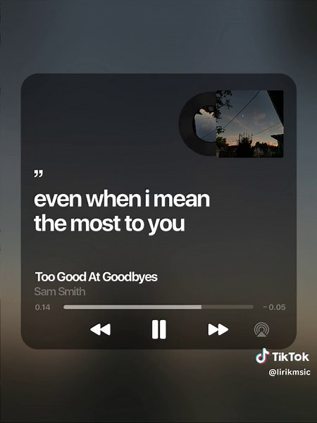 Demasiado Bueno para Decir Adiós