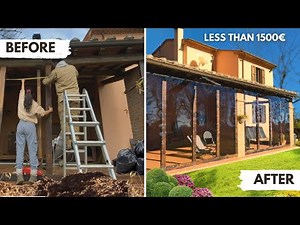 BUILDING a SUNROOM with POLYCARBONATE! | Start to Finish