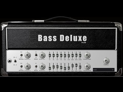 Bass Deluxe Virtual Amp - EXE / VST / AU / MAC / WIN