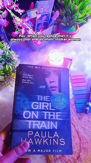 the girl on the train #booklover #booktube #thrillerbooks #thegirlonthetrain