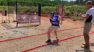 3.8K views · 170 reactions | Fun stage from Single Stack Nationals that Jim Scoutten's Shooting USA camera crew videoed me on. It’s a good thing I did good on this stage Jalise - - - Colt Berry's Manufacturing Trijicon, Inc. Starline Brass Shooters World Glen Wong House of Hearing Caldwell Shooting Supplies Tipton Gun Cleaning Supplies Frankford Arsenal Wheeler Tools U.S. Practical Shooting Assn. (USPSA) | Jalise & Justine Williams | Facebook