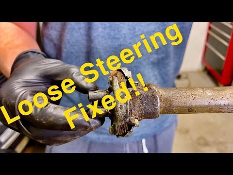 Replacing the steering coupler assembly on an 88-98 OBS Chevy 1500