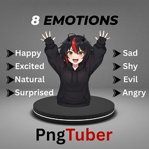 Male PNG Tuber Avatar | 8 Emotions, VEADO Mini Setup (digital Download) - Etsy Australia