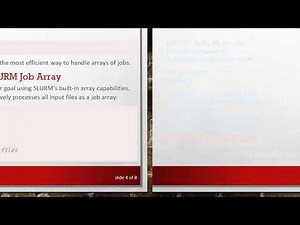 Efficiently Submitting SLURM Job Arrays