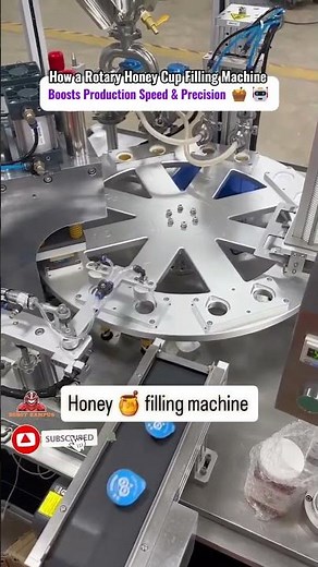 How a Rotary Honey Cup Filling Machine Boosts Production Speed & Precision 🍯🤖
