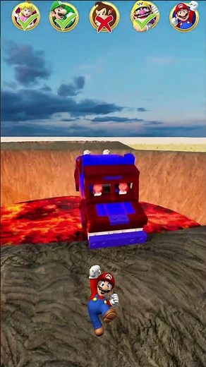 Princess Peach's Worst Race Ever 😭 #mariokart #fail