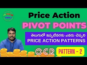 Price Action PIVOT POINTS తెలుగులో || #trading #stockmarket || PATTERN - 2 | Open Candle Rejection.