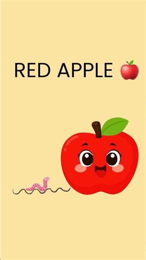 Learn Red Color 🍎 | Fun Kids Shorts