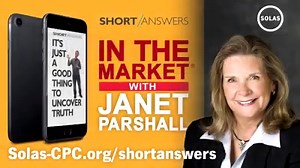 In the Market with Janet Parshall - "And they came up with these really neat little, 3 minute Short Answers...where they tackle big topics..." Janet Parshall, talking to David Andrew Robertson, said, "Tell me about these brilliant little videos. I love them. The production values are through the roof. They're fabulous.I'd like to know what kind of feedback you're getting and how you came up with the idea in the first place." What did David reply? Have a listen below. Check our the SHORT/ANSWERS 