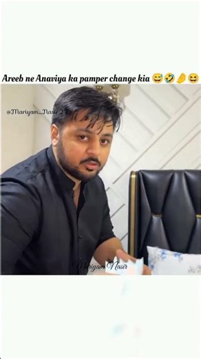 Areeb ne Anaviya ka pamper change kia 😅🤣🤌😆#youtubeshorts #viral