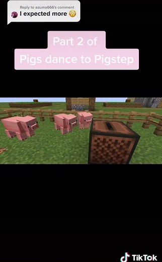 Minecraft Pigs Dancing to Pigstep: Part 3 Teaser