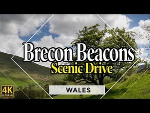 Scenic Drive in Brecon Beacons, Wales (with GPS Coordinates)