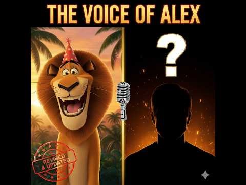 🤯 SHOCKING! Who is The REAL Voice of Alex the Lion? | Madagascar Voice Actors Deep Dive (REVISED)