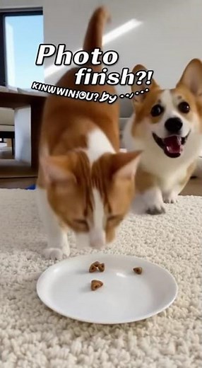 Don’t Blink: Cat vs Dog Obstacle Speed Run 🏁🐱🐶user #funny #catfunny #pets
