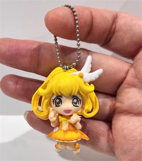 Cure Peace PRECURE Key Ring Anime Comic Miniature Figure Bandai Japan Japanese Collection Keychain - Etsy