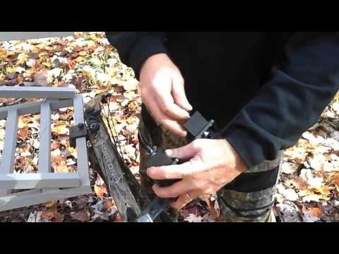 Treestand Crossbow holder | crossbow holder