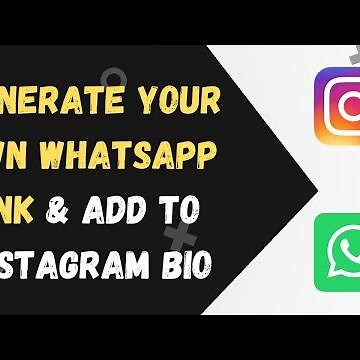 How To Add Whatsapp direct Chat link to Instagram Bio | Connect whatsapp with Instagram